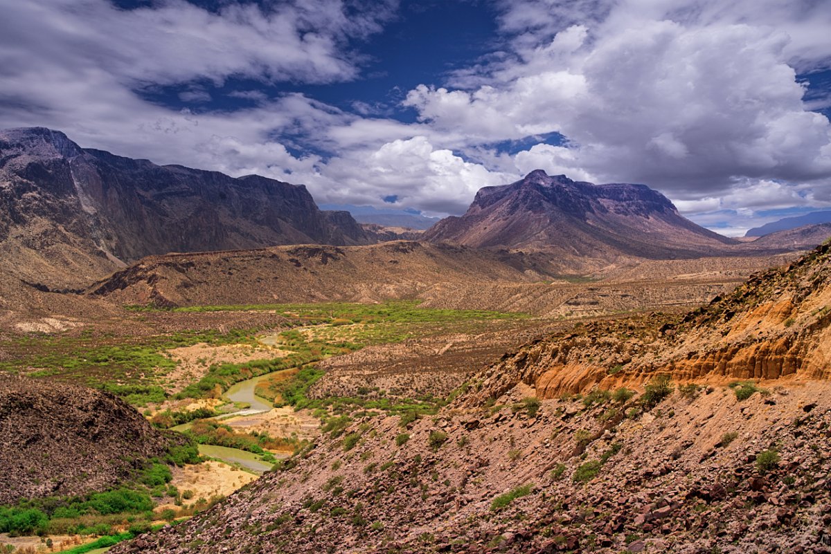 Big Bend, state park, mountains, desert, rio grande