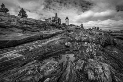 Pemaquid Light 2 (bw)