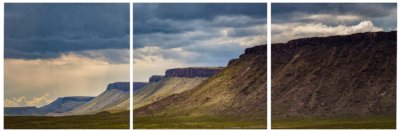 Kokernot Mesa - Limited Edition Metal Triptych