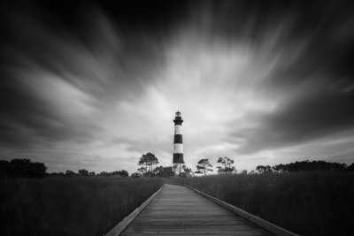 Bodie Island Lighthouse (B&W)