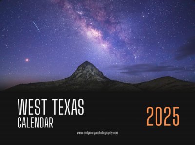 2025 West TEXAS 12-Month Photo Calendar