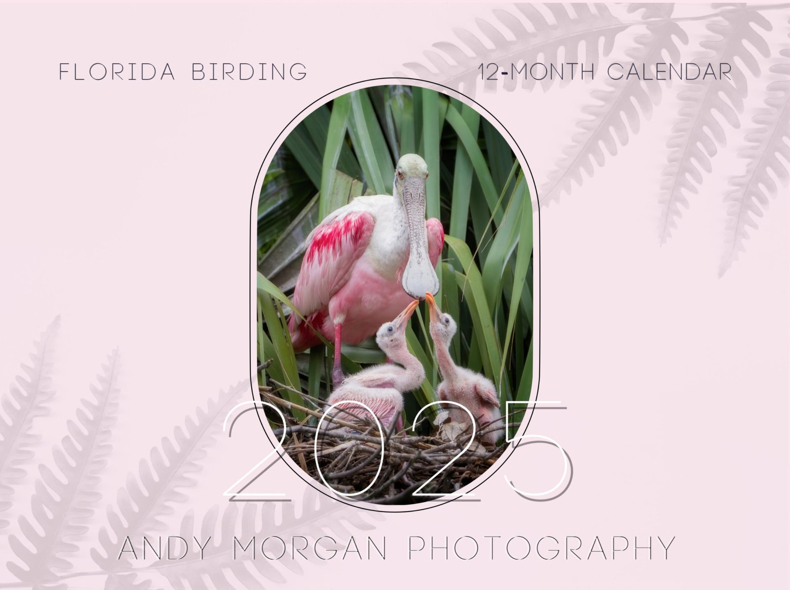 Florida Birding 12-Month Photo Calendar