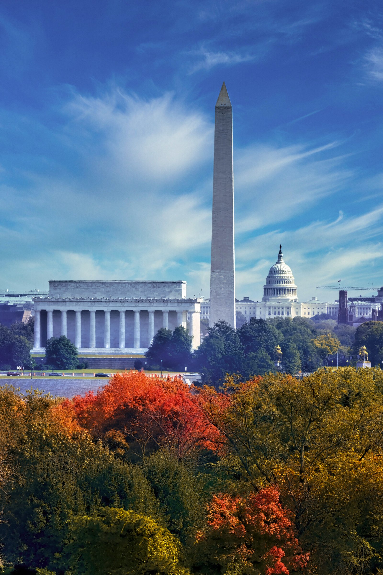 Washington DC Monuments - Tea Towel - Image 2